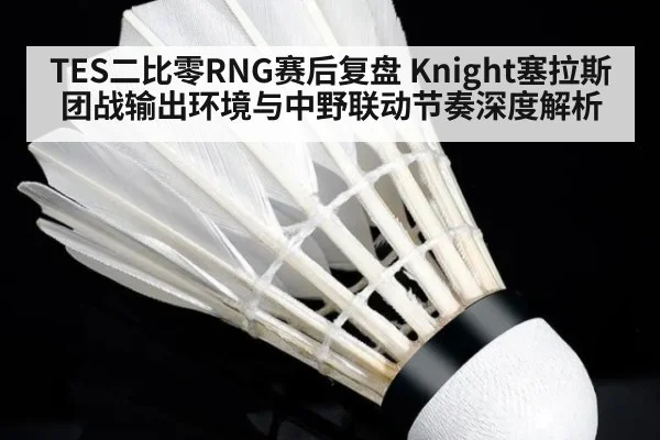 TES二比零RNG赛后复盘 Knight塞拉斯团战输出环境与中野联动节奏深度解析